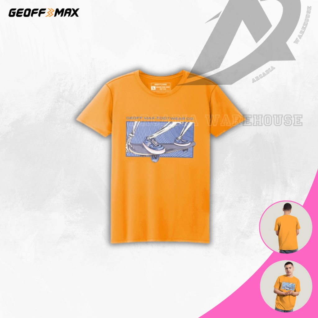 Arcadia Warehouse | Geoff Max Original - Rush Yellow | T-Shirt | Kaos | Lengan Pendek | Kaos Pria Wa