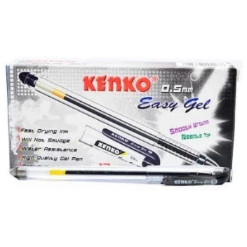 

PULPEN KENKO EASYGEL HITAM 0.5MM - ISI 12 PCS
