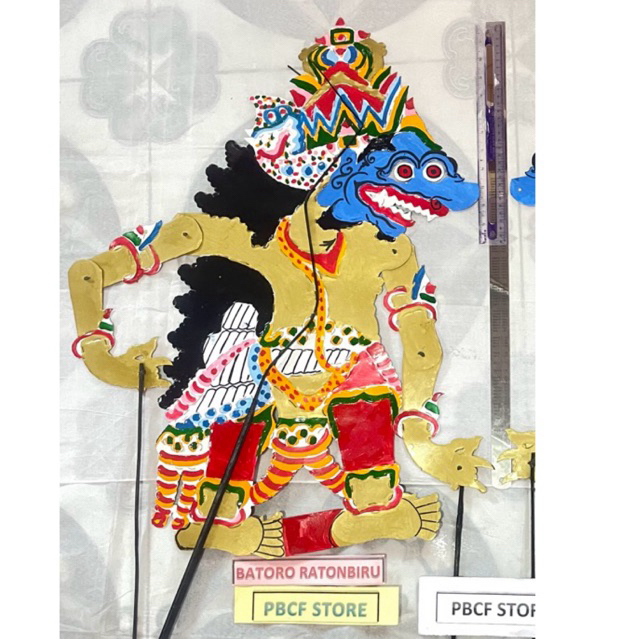 WAYANG KERTAS BUTO RATON KUMBOKARNO AMRAL RAHWANA BUTO KOLO
