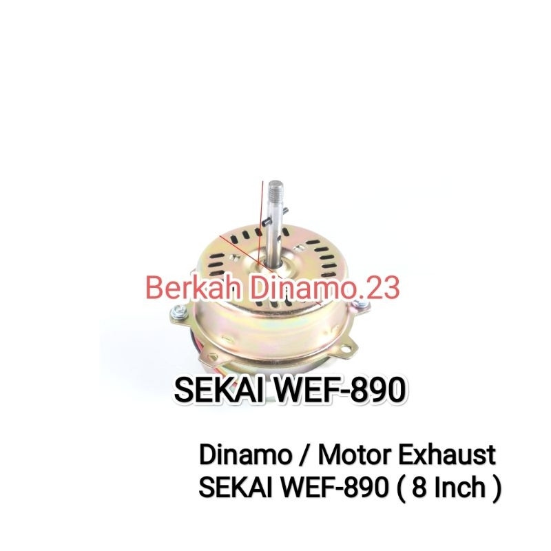 Dinamo / Mesin SEKAI WEF-890 Motor Sekai Exhaust Fan Dinding 8 inch – WEF890