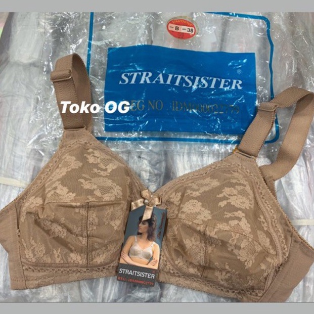 Produk Premium BRA  BH STRAIT SISTER IBU ORI ALSI TALI LEBAR TIDAK BUSA TIDAK KAWAT BEST SELLER 8JA