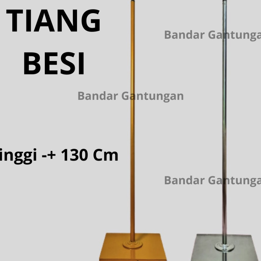 Boom Tiang Manekin Kaki Plat Besi Manekin Penyangga Manekin Tiang Besi Plat ManekinBH