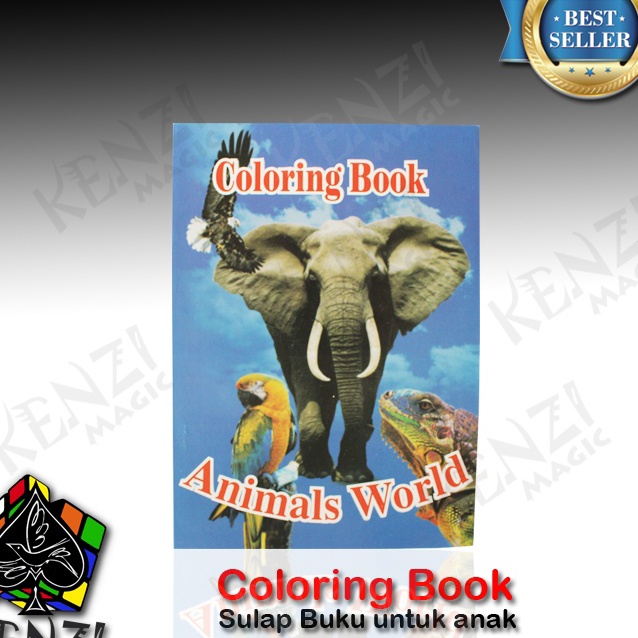 Bonus Sulap Buku  Magic Coloring Book  Buku Ajaib