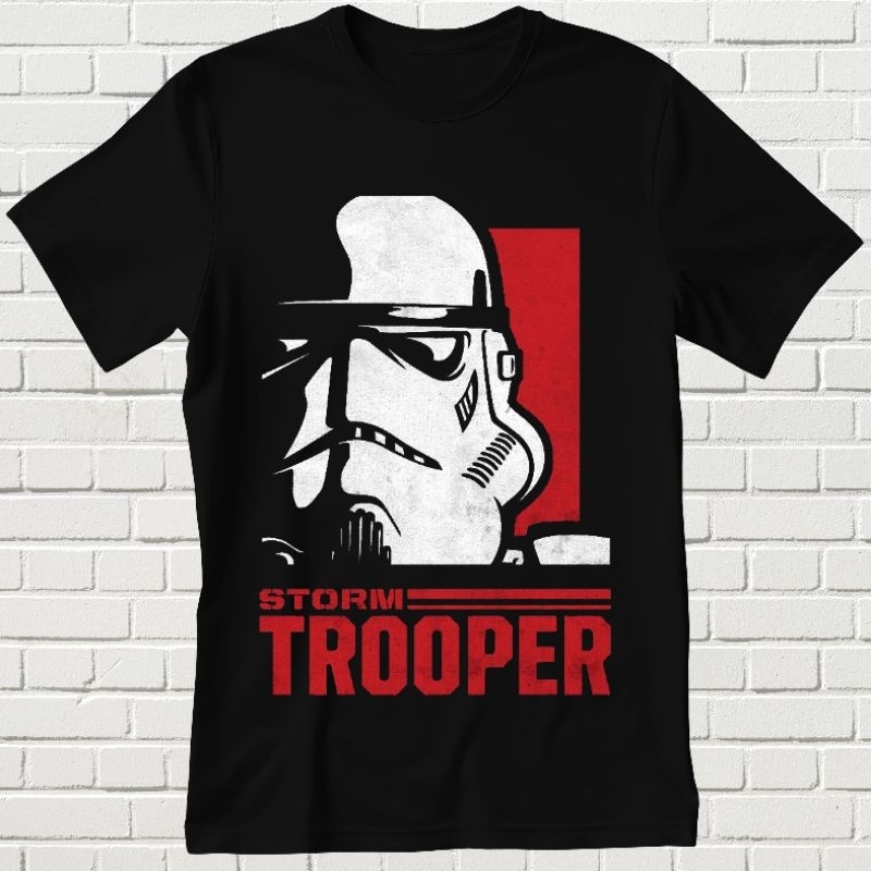BAJU KAOS DEWASA STORM TROOPER UNISEX TSHIRT || BAJU KAOS || KAOS || KAOS DISTRO