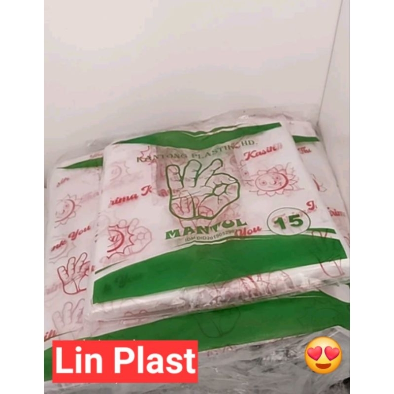 KANTONG PLASTIK BENING TERIMA KASIH SMILE 200GRAM