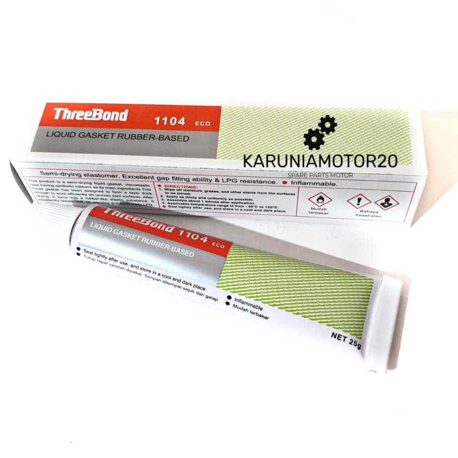 

Lem Paking Gasket Threebond 1104 ECO 25 gr