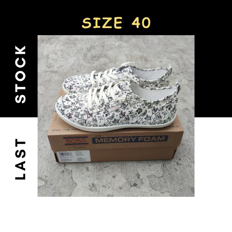 Sepatu Skechers Bobs B Cute Women's Sneakers Original - 114089/WMLT