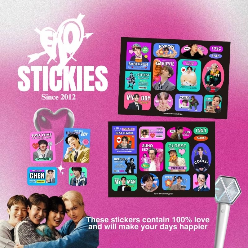 

EXO Sticker By We are Saranghaja