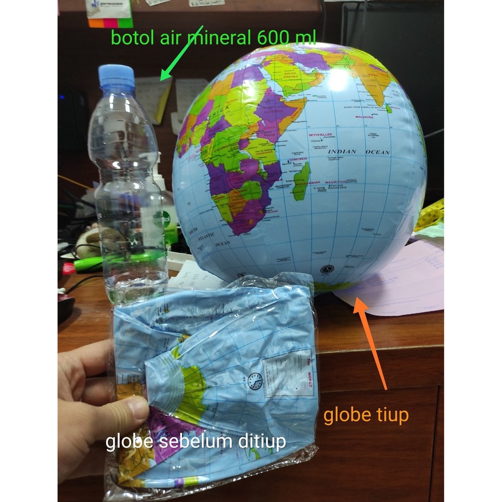 

Grosir globe tiup diameter 3 cm DW7