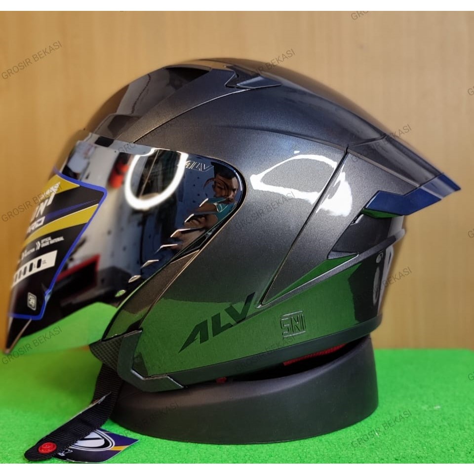 [ TERBRU ] HELM ALV PRO 100% ORI PAKET GANTENG