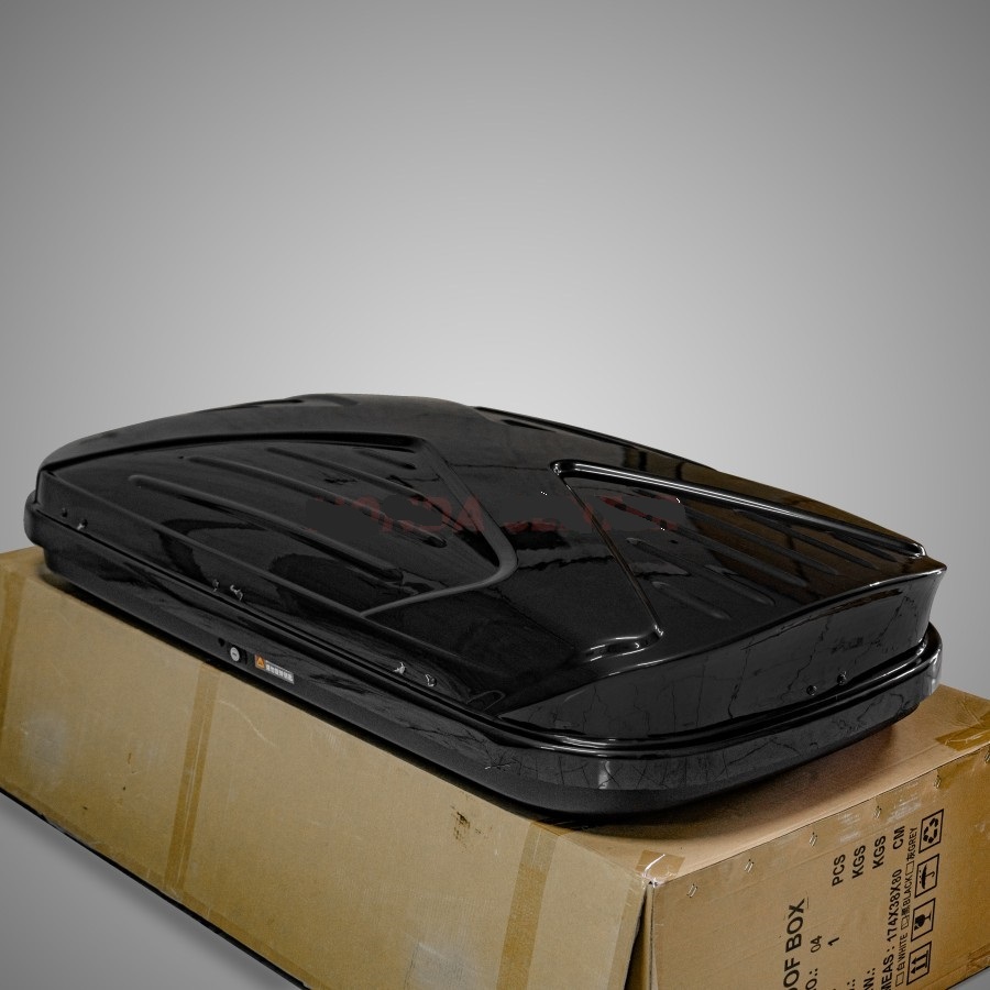 Bagasi atas mobil universal bahan abs 600 liter roof box mobil universal material abs 600l