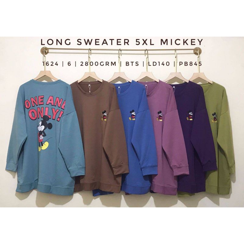 Sweater Oversize Super Jumbo Ld 140 Ld 150 / Sweater Jaket Super Jumbo Ld 140 5XL