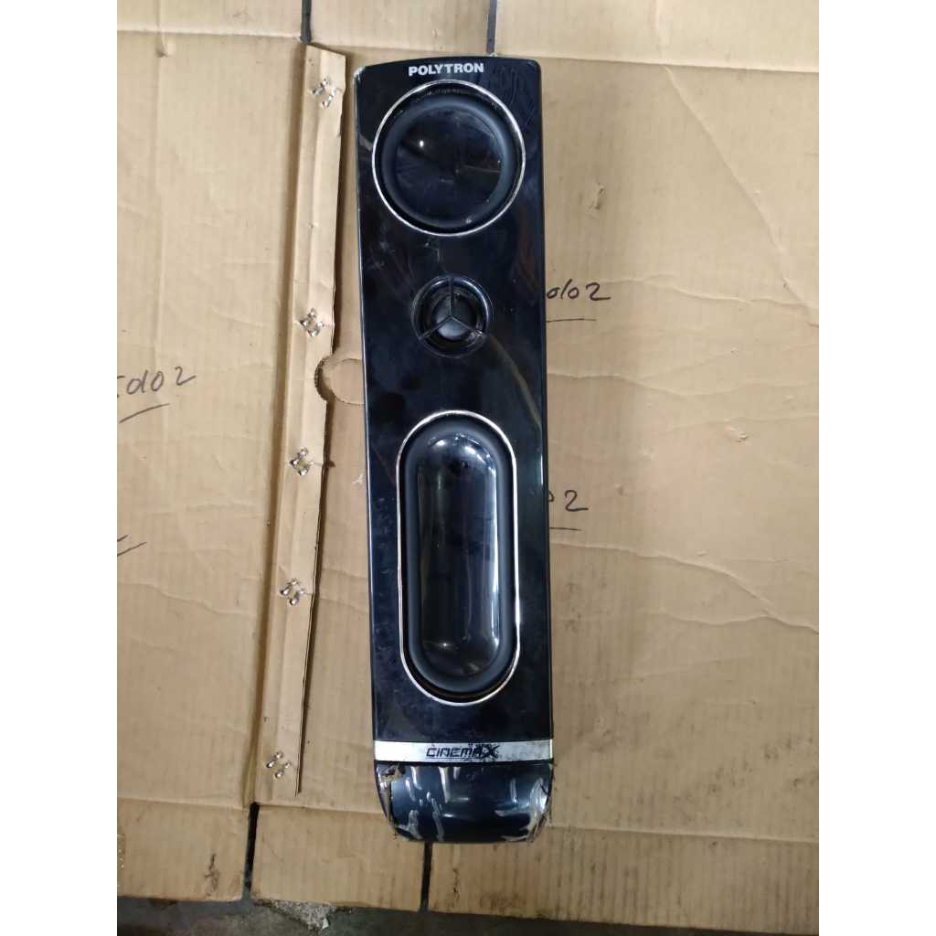 speaker tower tv polytron 24 32 inch series 4 ohm 15 wrms 45 hz - 20 k