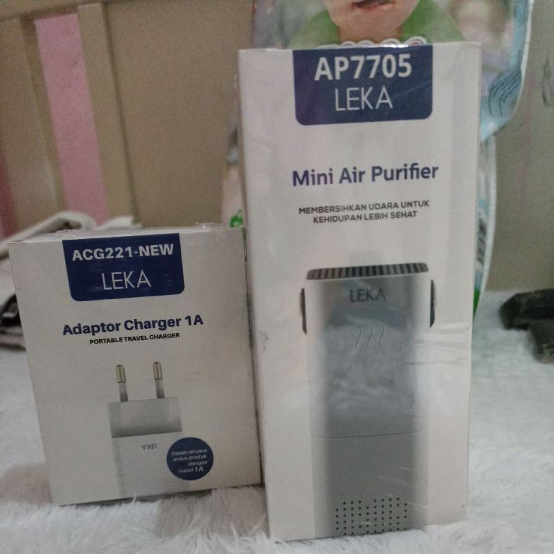 mini air purifier plus adaptor LEKA AP7705