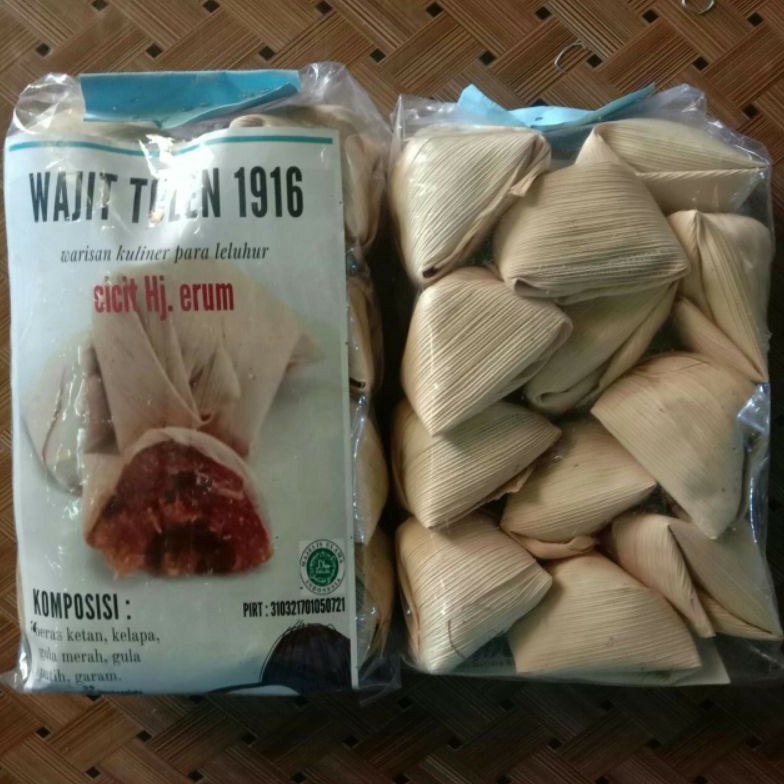 

Harga termurah Wajit Wajik Cililin Asli Makanan Bandung EIC