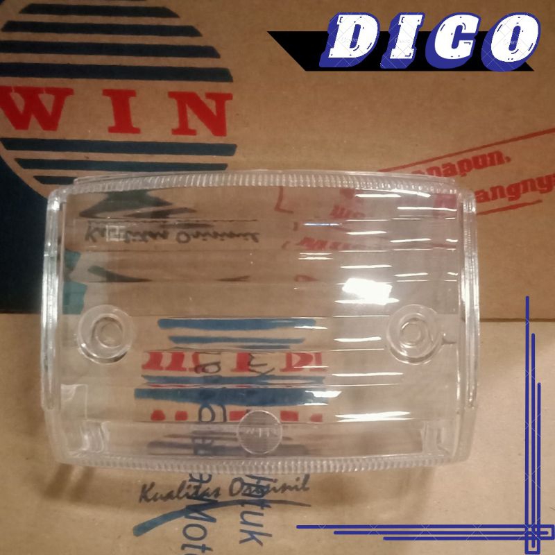 Mika Sen + Mika Stop Astrea Grand Legenda2 | Kaca Sen + Kaca Lampu Rem Belakang Putih