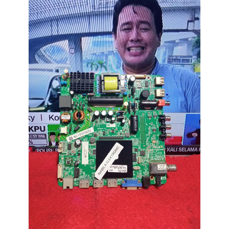 MAINBOARD TV LED PHILIPS 43PFT5853S - MOBO MICOM MODUL MESIN TV PHILIPS 43PFT5853