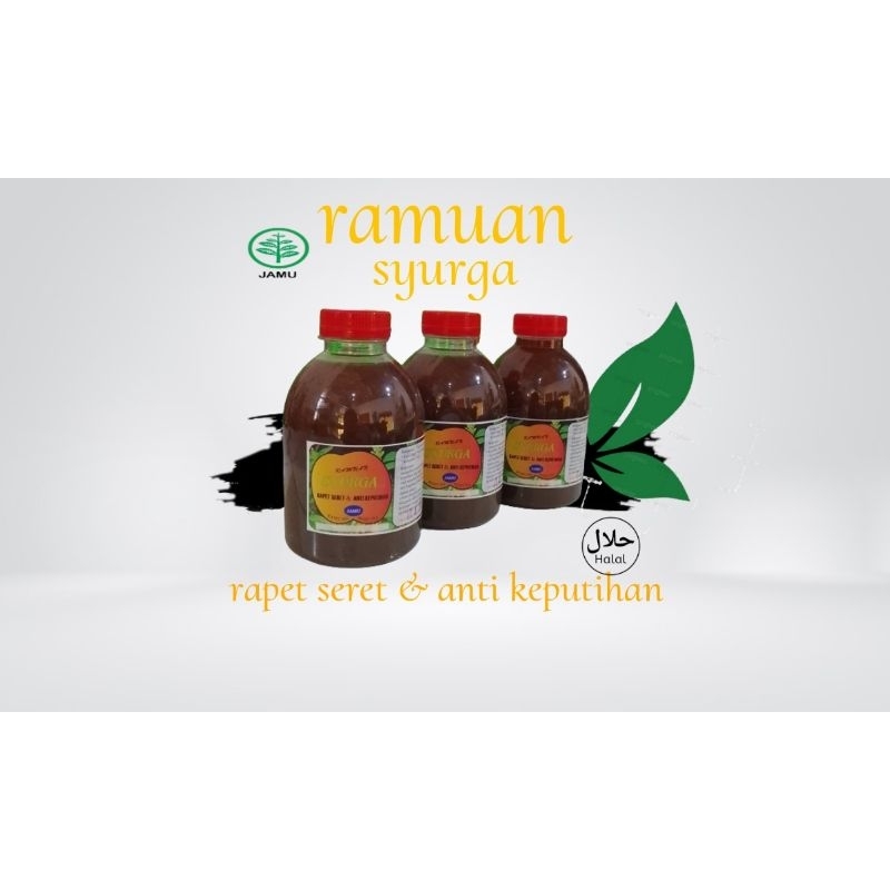 

jamu tradisional wanita /Ramuan Sorga wanita