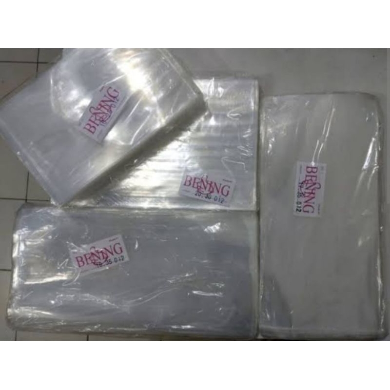 Plastik Bening PP Tebal 010 1kg