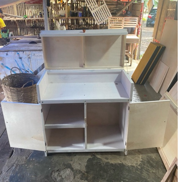 meja kompor 2 tungku 80x50x80