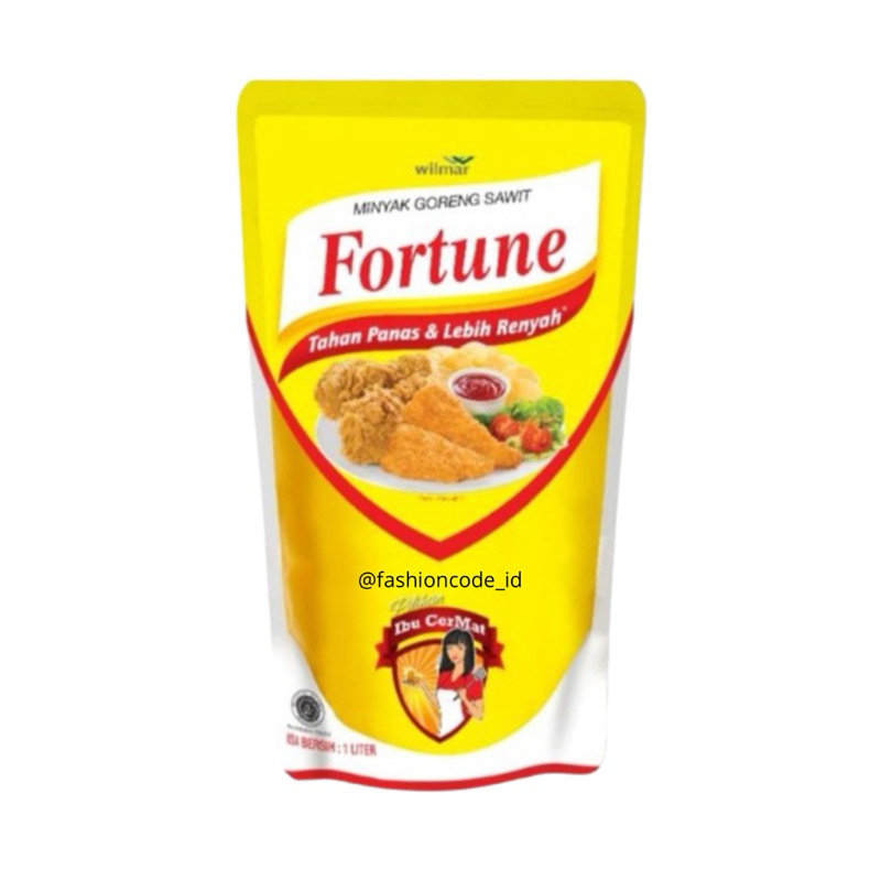 

MINYAK FORTUNE 1L ( MINIMAL ORDER 2 PCS )