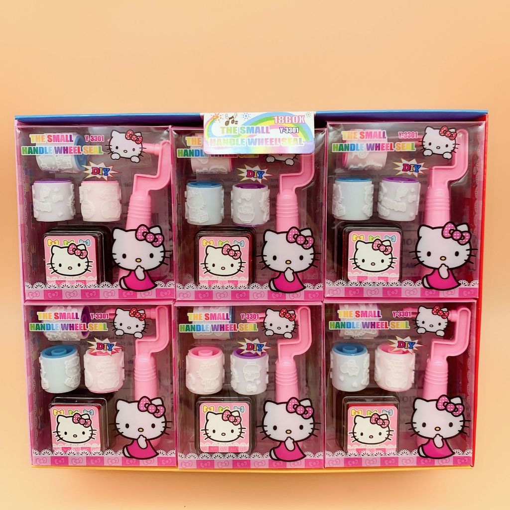 

Roller Stamp Stempel Cap Stempel Roll Mainan anak Karakter