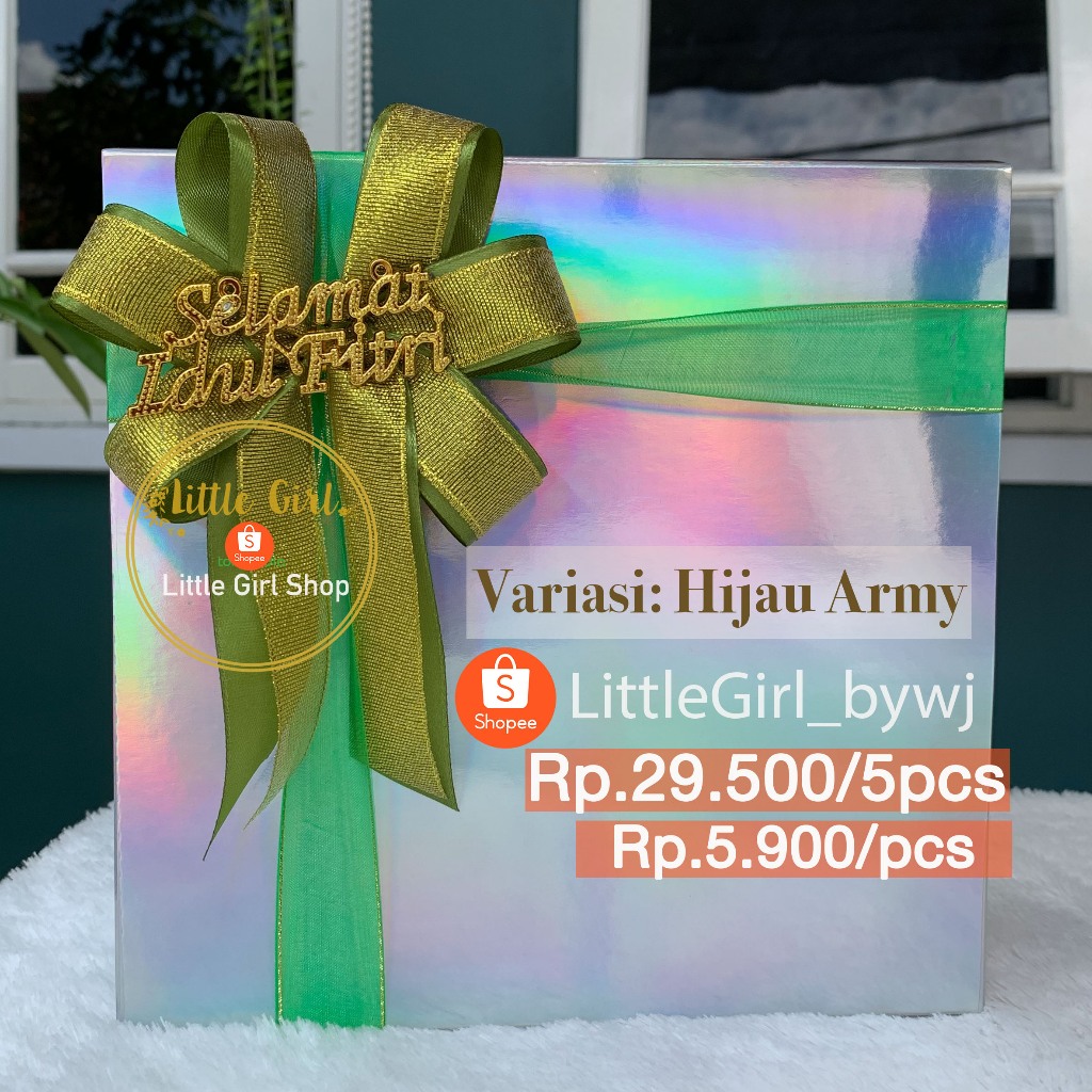 

Pita Parcel Siap Pakai Pita Hampers Pita Hias Lebaran Selamat Idul Fitri - Little Girl shop