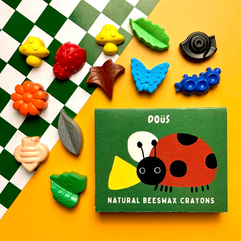 

Beeswax Crayon with Garden Theme by Doüs