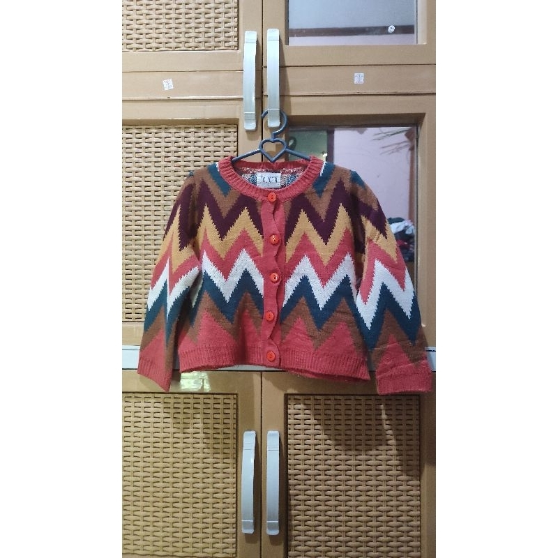 CARDIGAN RAJUT DRESS ANAK