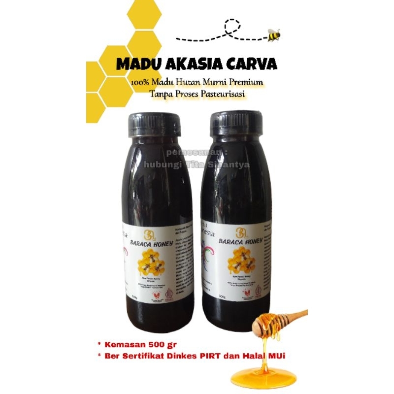 

Madu Akasia Carva Murni 100% / 500gr