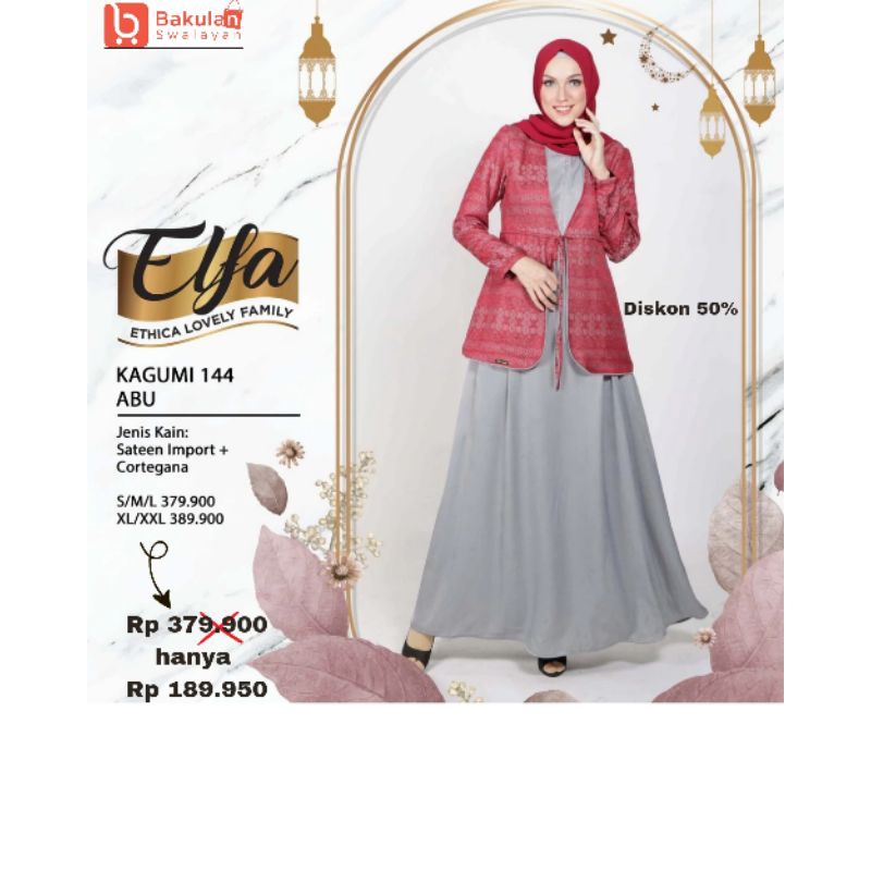 SARIMBIT KAGUMI BY ETHICA_DISKON 50%_100% Ori | Kagumi 144 Abu |