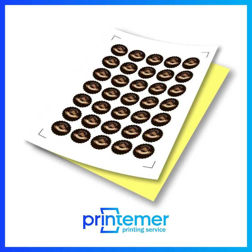 

STIKER CROMO A3+ LABEL MAKANAN