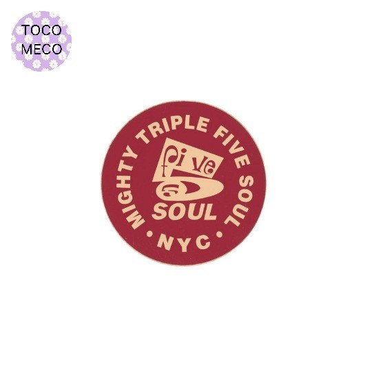 

sticker TRIPLE 5 Five SOUL NYC logo stiker retro streetwear hiphop