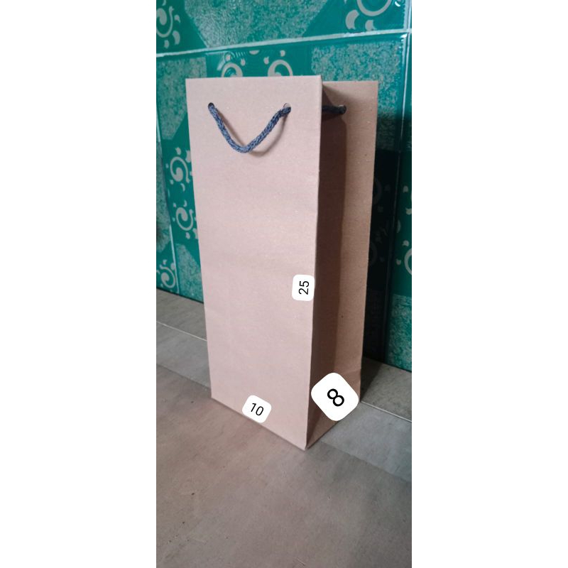 

paper bag / tas kertas 10x8x25
