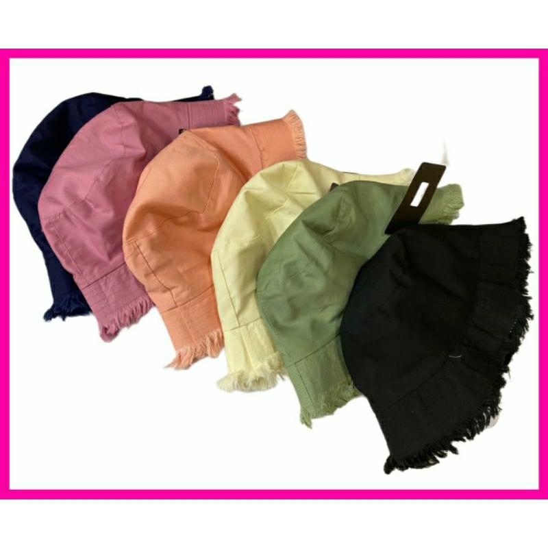 TOPI BUCKET RAWIS BULU / TOPI BUCKET DEWASA / TOPI BUCKET ANAK
