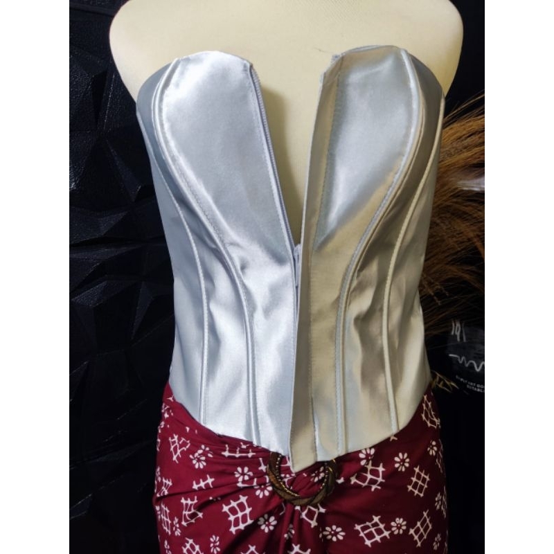 KAMISOL SLETING DEPAN/BUSTIER/DALEMAN KEBAYA/KEMBEUN