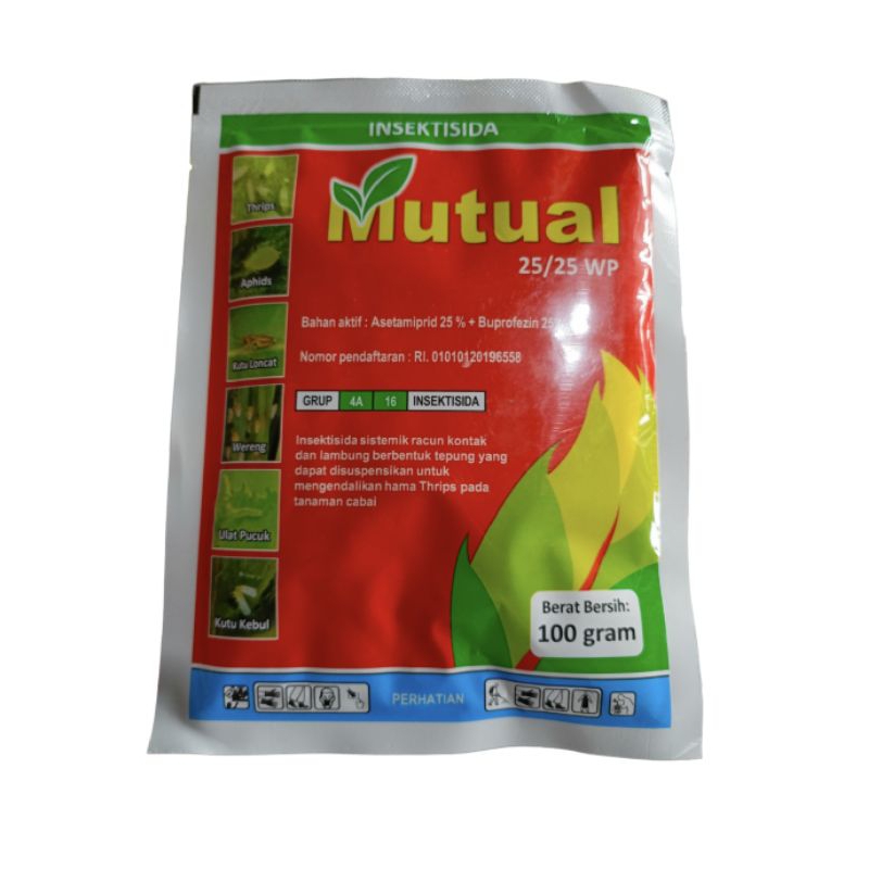 INSEKTISIDA MUTUAL (Asetamiprid+Buprofezin) kemasan 100gr