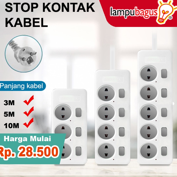 Stop Kontak Kabel  Saklar On Off  Stop Kontak Kabel Switch On Off