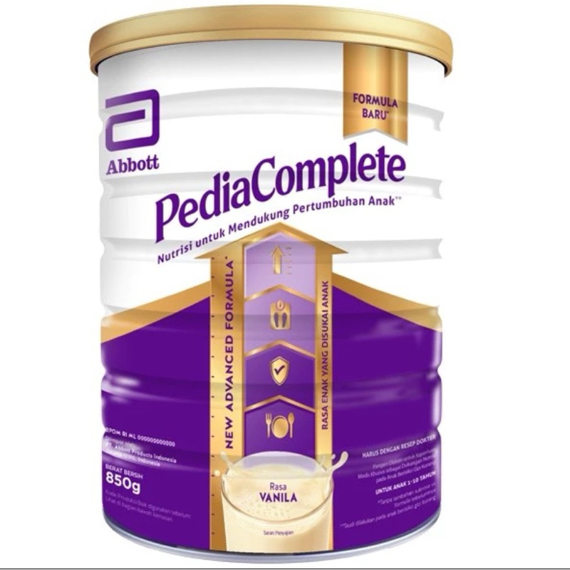 

Pediasure Complete 850gr : EXP 2025-2026 (Free bubble & Dus )