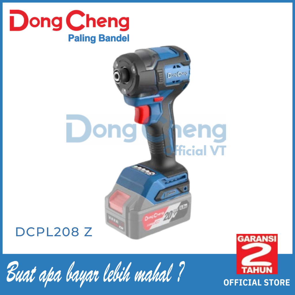 Dongcheng DCPL208Z Bor Obeng Cordless Impact Drill DCPL208