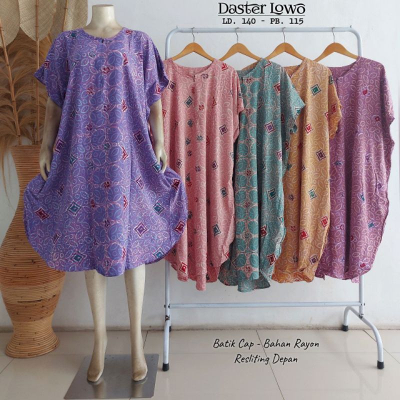 Jati batik - GROSIR DASTER JUMBO LD130 LD150 BATIK LOWO BATIK CAP BATIK PEKALONGAN PREMIUM