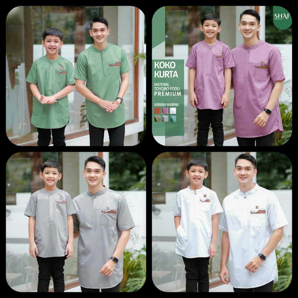 KOKO KURTA FF PENDEK Kurta Terlaris Koko Kurta Terbaru
