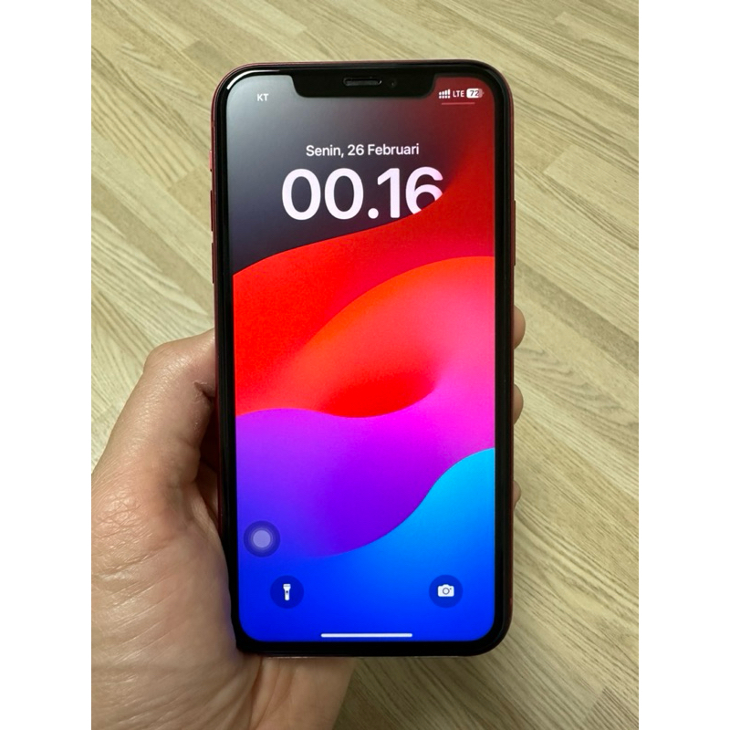 Iphone 11 original Ex IBOX 128GB (Red)- BH 71%