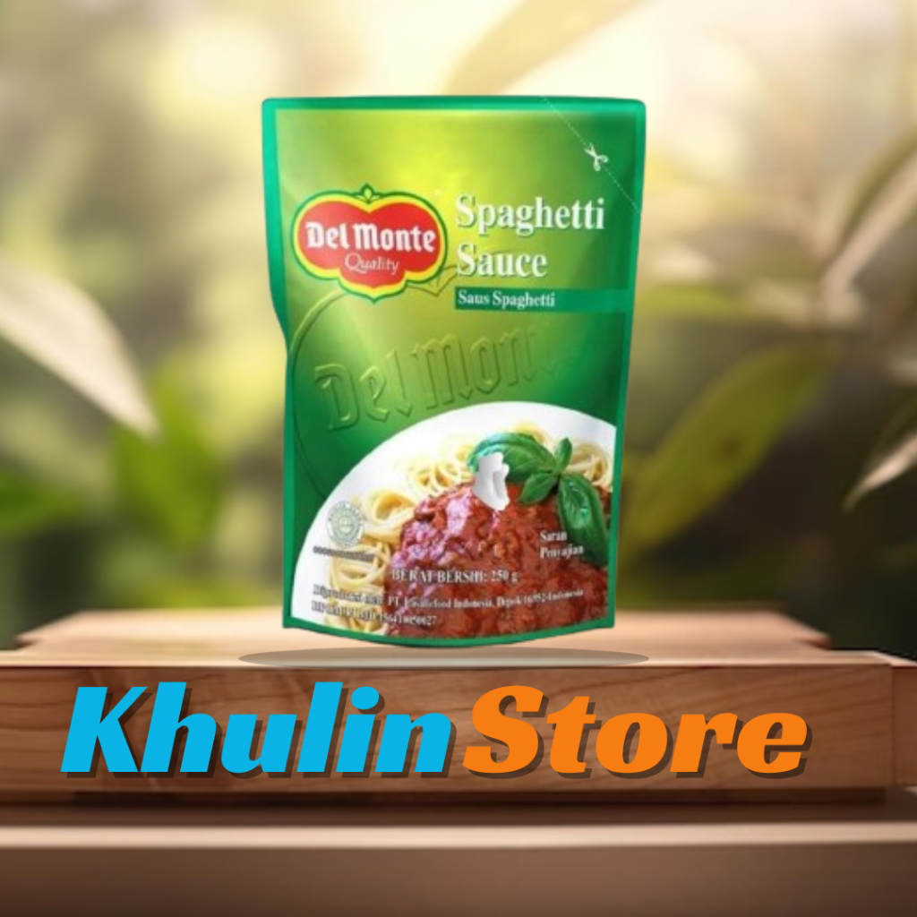 

DELMONTE Saus Sepaghetti Bolognese Sauce 250gr-1pcs/Saus Pasta/Saos Pasta/Saus Mie Sepaghetti/Saos Mie Sepaghetti/Saos Sepageti/Bumbu Mie Sepaghetti/Bumbu Pasta/Mie Lidi Pasta Putih/Sauce Pasta Beef