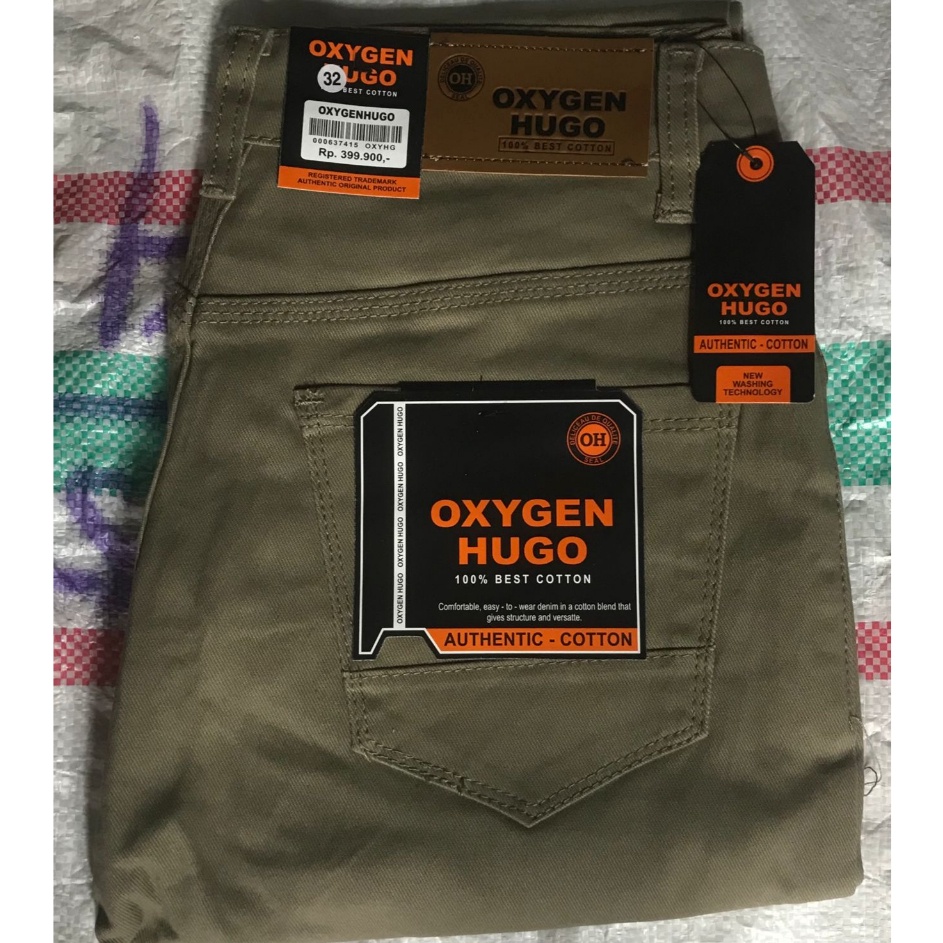 First Update  PROMO  CELANA PANJANG CHINOS SLIMFIT  PANJANG CHINO OXYGEN TERBARU PRIA  OXIGEN CINO M