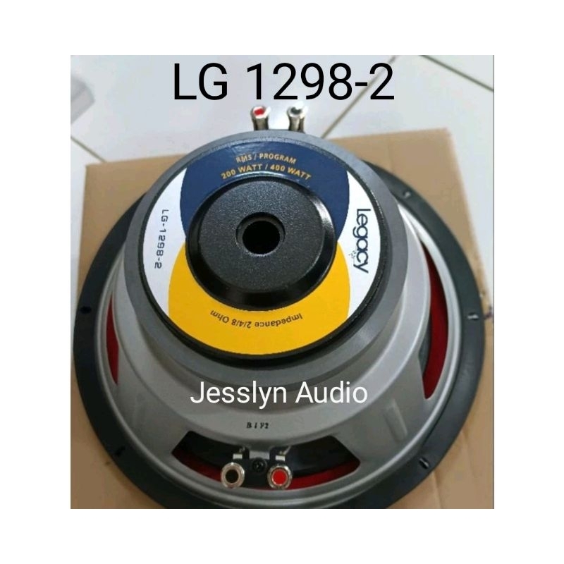 Stok terbatas  Speaker Legacy 12 inch LG 1298-2 Original subwoofer/ Speaker 12" LG-1298-2