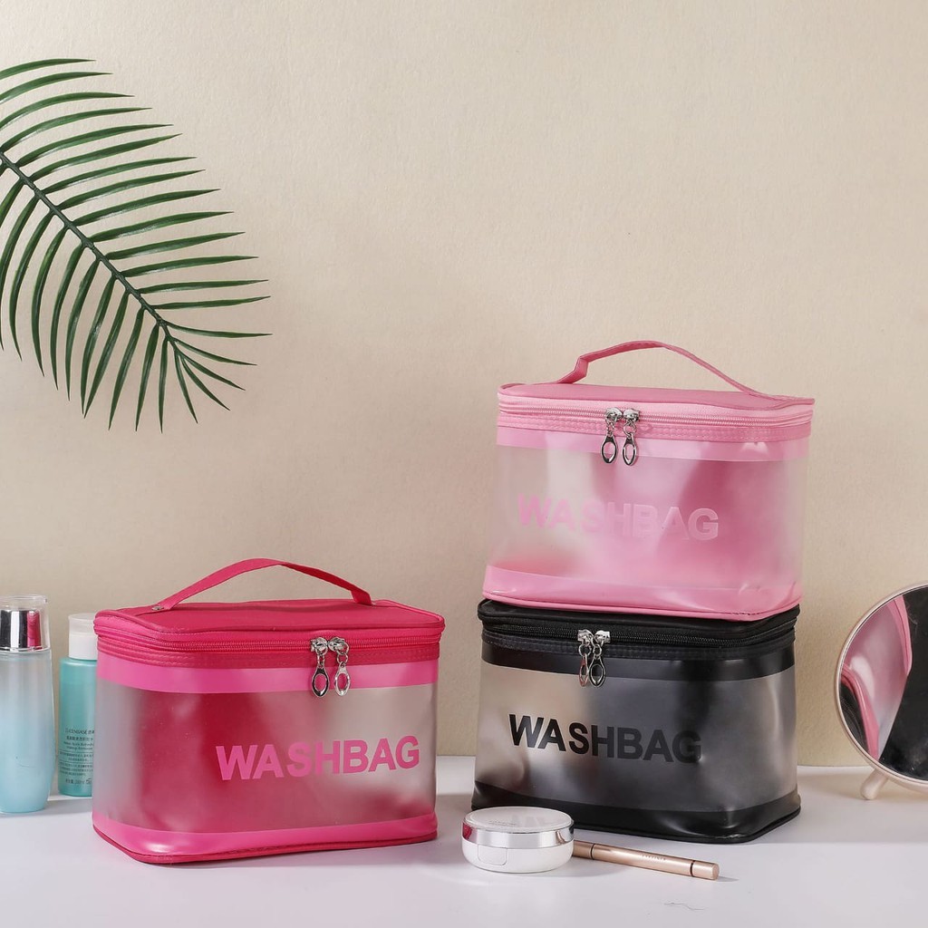 Tas kosmetik Washbag Make up Kotak Cosmetic bag Organizer Wanita
