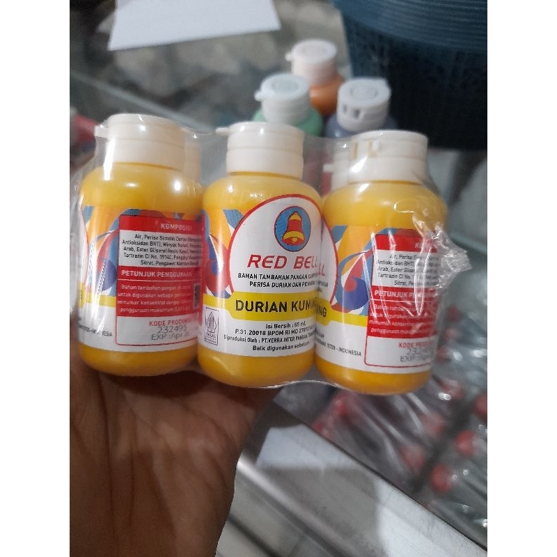 

RED BELL PEWARNA MAKANAN RASA BUAH 6pcs