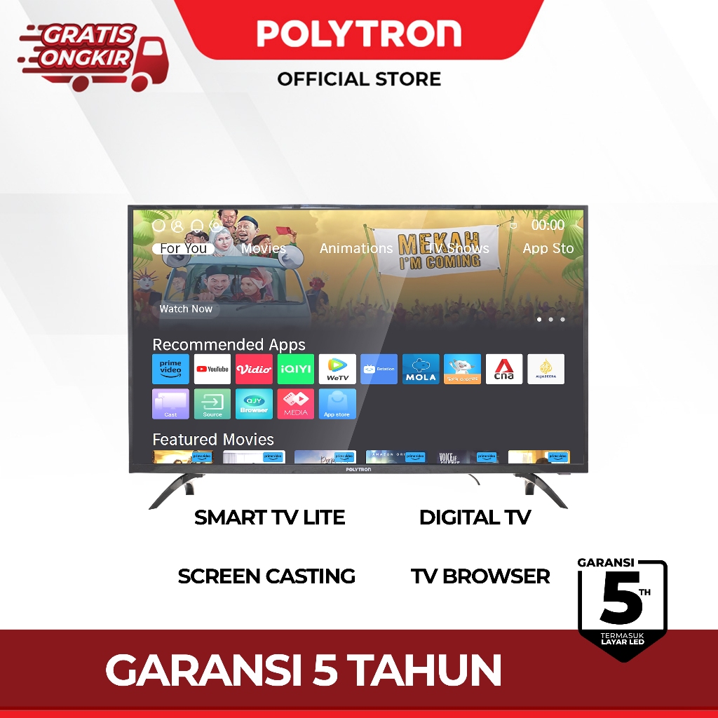 POLYTRON Smart TV 43 inch FHD - PLD 43CV8869