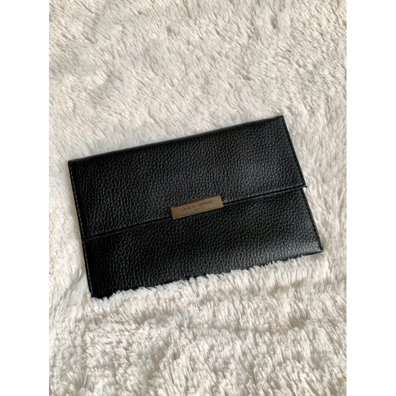 GIORGIO ARMANI PARFUM POUCH LEATHER